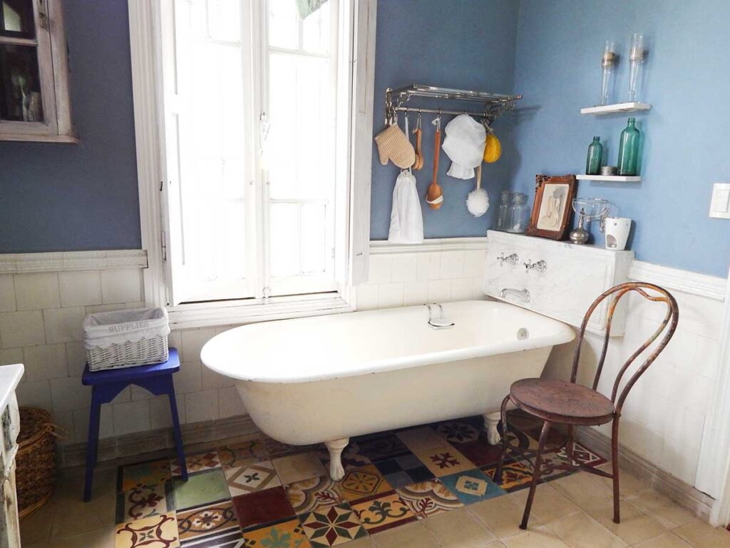 Master bathroom
