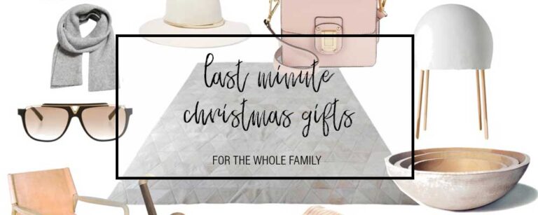 Last minute Christmas gifts by Shine Rugs