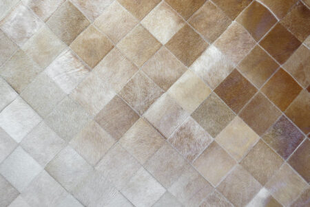 247 Beige gradient patchwork cowhide rug Beige gradient patchwork cowhide rug