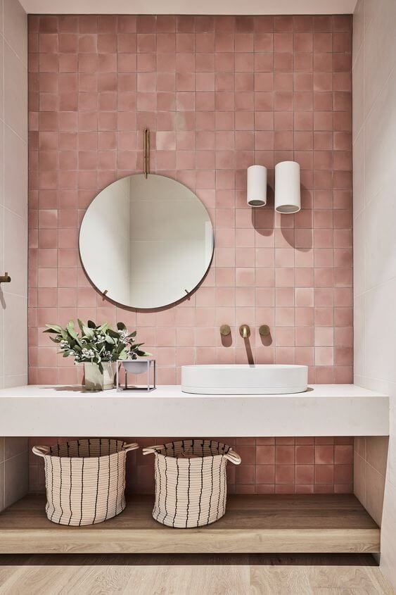 Pink tiles by byshnordic.com