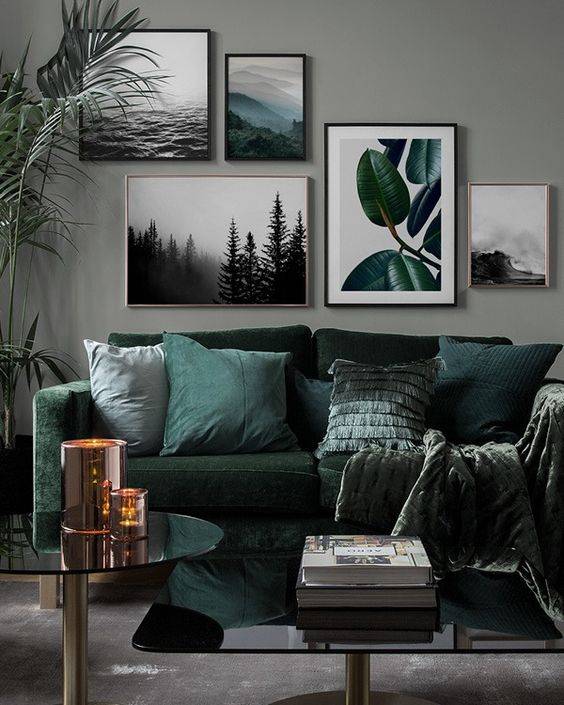Lagom style decor living room