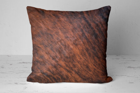 05-brown-brindle-50x50-02 Brown Brindle Cowhide Throw Pillow