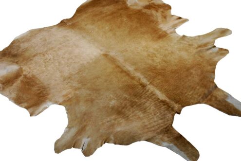 c103++ Beige Cowhide Rug