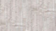 Alfombra de piel de vaca patchwork blanca a rayas