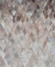 LIME Ombre Taupe Patchwork Cowhide Rug