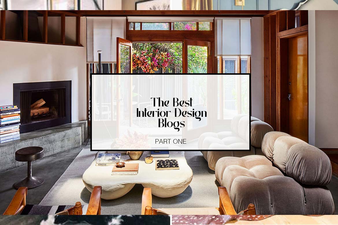 Selection of the best interior design blogs, by Shine Rugs