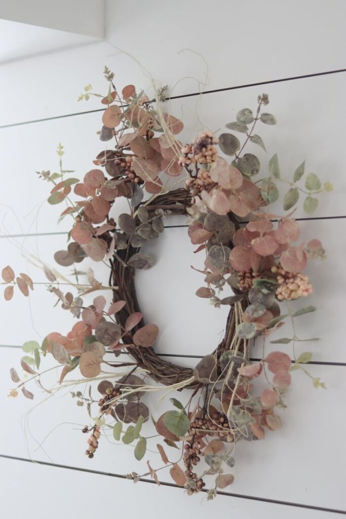 Light Eucalyptus Berries - Autumn Wreath