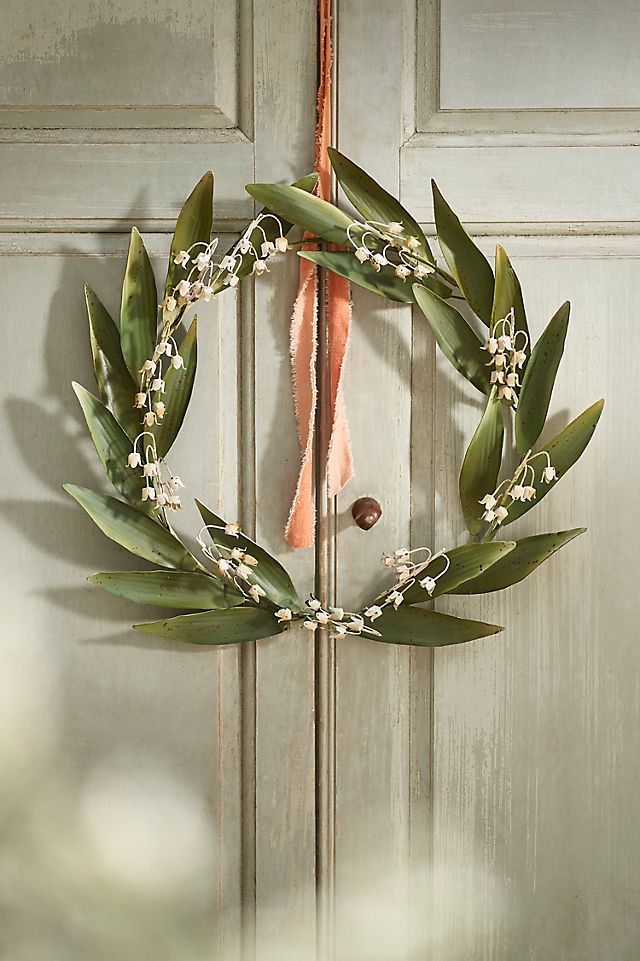 Lily of the Valley Iron Wreath